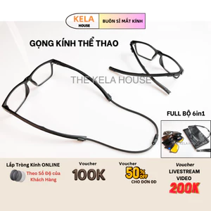 Kính Thể Thao 5 in 1 Pickleball Siêu Nhẹ Có Nam Châm Cố Định Gọng Dẻo Chịu Lực Tốt Có 5 Mắt Màu Đi Nắng