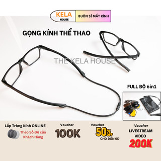 [Mắt Màu Lẻ] Kính Thể Thao 5 in 1 Pickleball Siêu Nhẹ Có Nam Châm Cố Định Gọng Dẻo Chịu Lực Tốt Có 5 Mắt Màu Đi Nắng