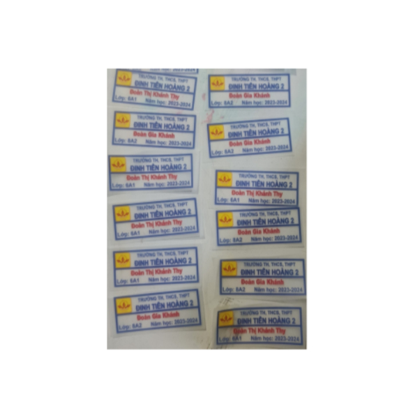 HÌNH ỦI NHIẸT[ LOGO, PHÙ HIỆU TÊN TRƯỜNG,LỚP,HỌC SINH THEO YÊU CẦU NHẮN TIN CHO SHOP]ỦI TẠI NHÀ BẰNG BÀN LÀ ỦI