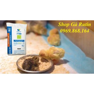 5kg Cám gà Rutin con De Heus 7780 dạng bột cho Gà Rutin con mới nở và chim cút con, hậu bị.