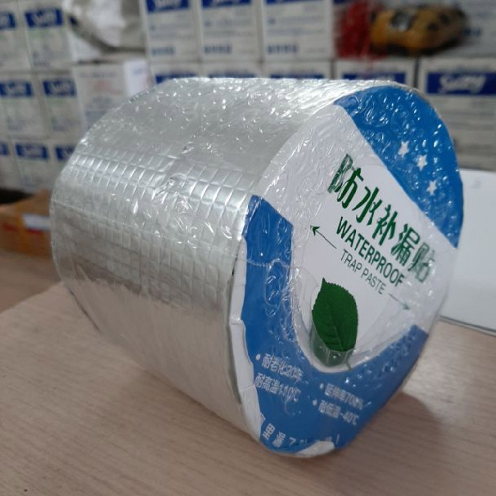 Ảnh Băng Keo Siêu Dính Đa Năng, Băng Dính Chống Thấm, Chống Dột Dán Được Trên Mọi Bề Mặt Chọn Size Hãng Amalife 3
