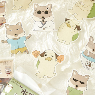 STICKER - Hình dán Cáo Tây Tạng vui tính và Yêu quái Káppa dễ thương🌷