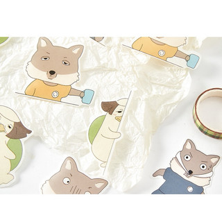 STICKER - Hình dán Cáo Tây Tạng vui tính và Yêu quái Káppa dễ thương🌷