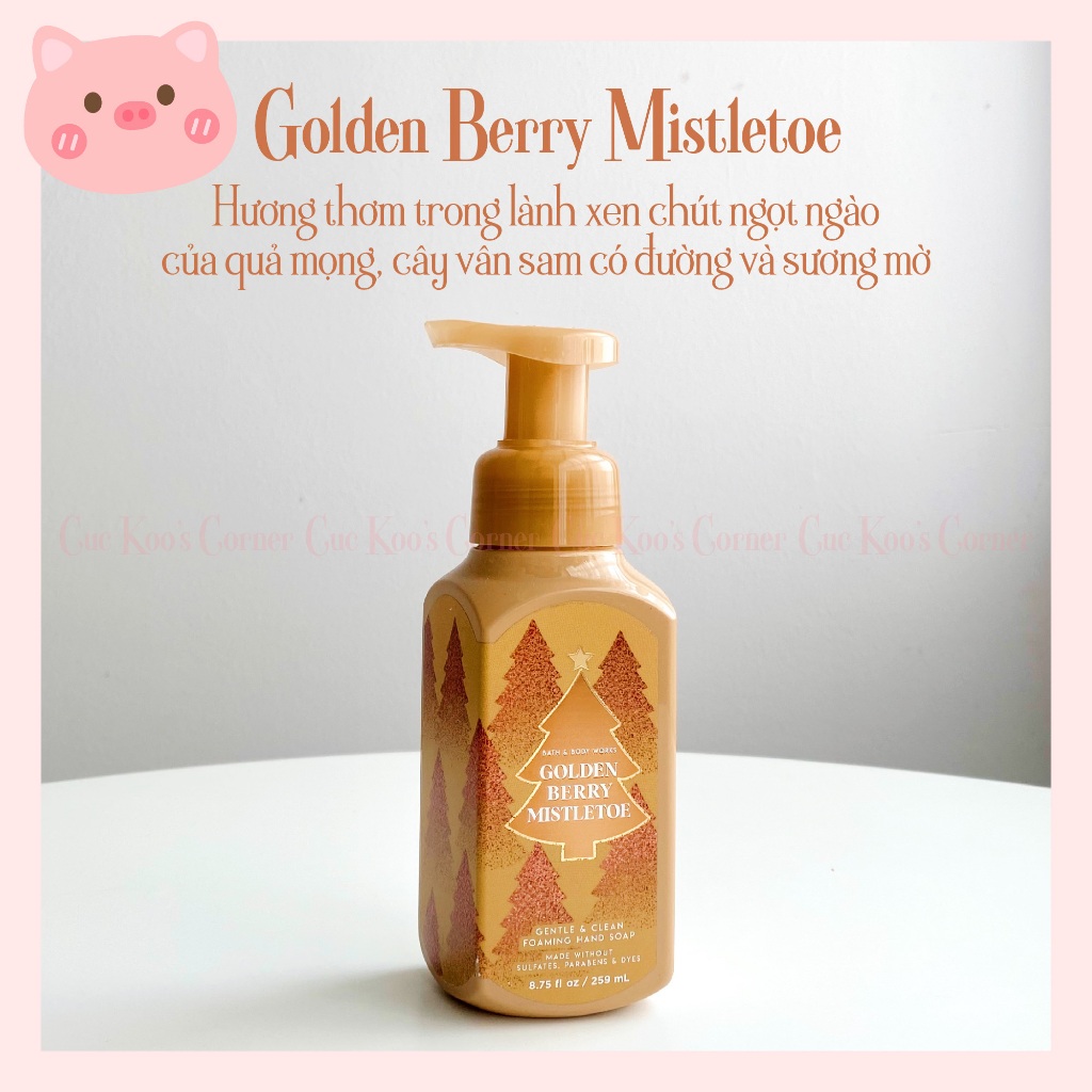 Nước rửa tay tạo bọt Bath & Body Works - BBW Foaming Hand Soaps