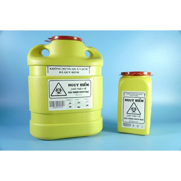 ✅ Hộp Bình Hủy Kim Tiêm,Bơm kim Tiêm 1,5 lít và 6,8 Lít,Thùng chứa kim tiêm,rác sắc nhọn,rác sinh học 6,8 lít và 1,5 lít