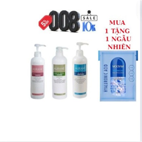 Dầu Gội Phục Hồi Protein Aurane | Made in France | 750 ML.VÀ Tinh Dầu Olive Điều Tiết Da Đầu Dầu Nhờn