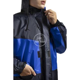 ÁO MƯA SƠN THUỶ- Bộ áo mưa 2 lớp chống ướt, chống lạnh K4 chính hãng