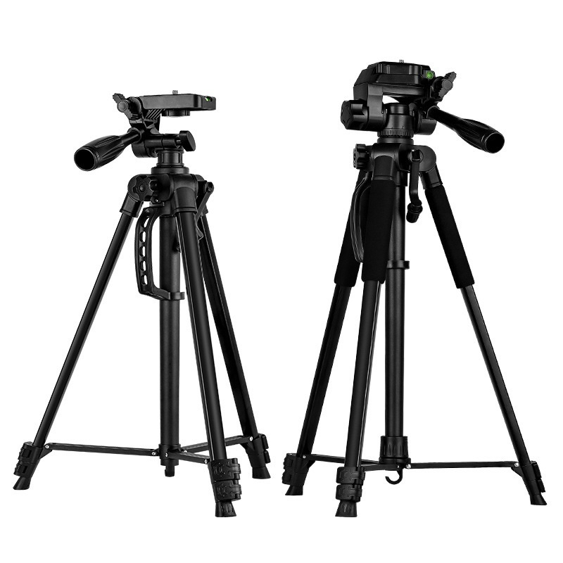 Tripod 360 Cao 1m8/1m7/1m4, Điện Thoại Kiêm Chân Máy Ảnh 360 Độ 3 Chân Đa Năng, Điều Chỉnh Cao Thấp, Thiết Kế Chắc Chắn