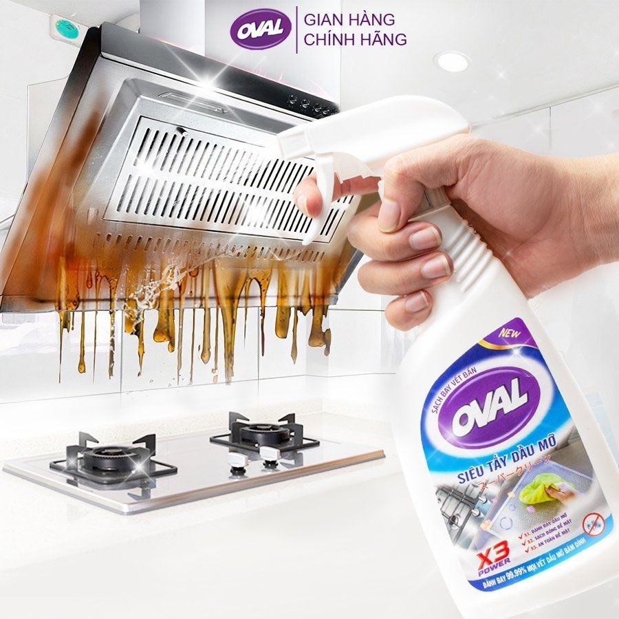 Combo Tẩy dầu mỡ và tẩy cặn canxi 500ml