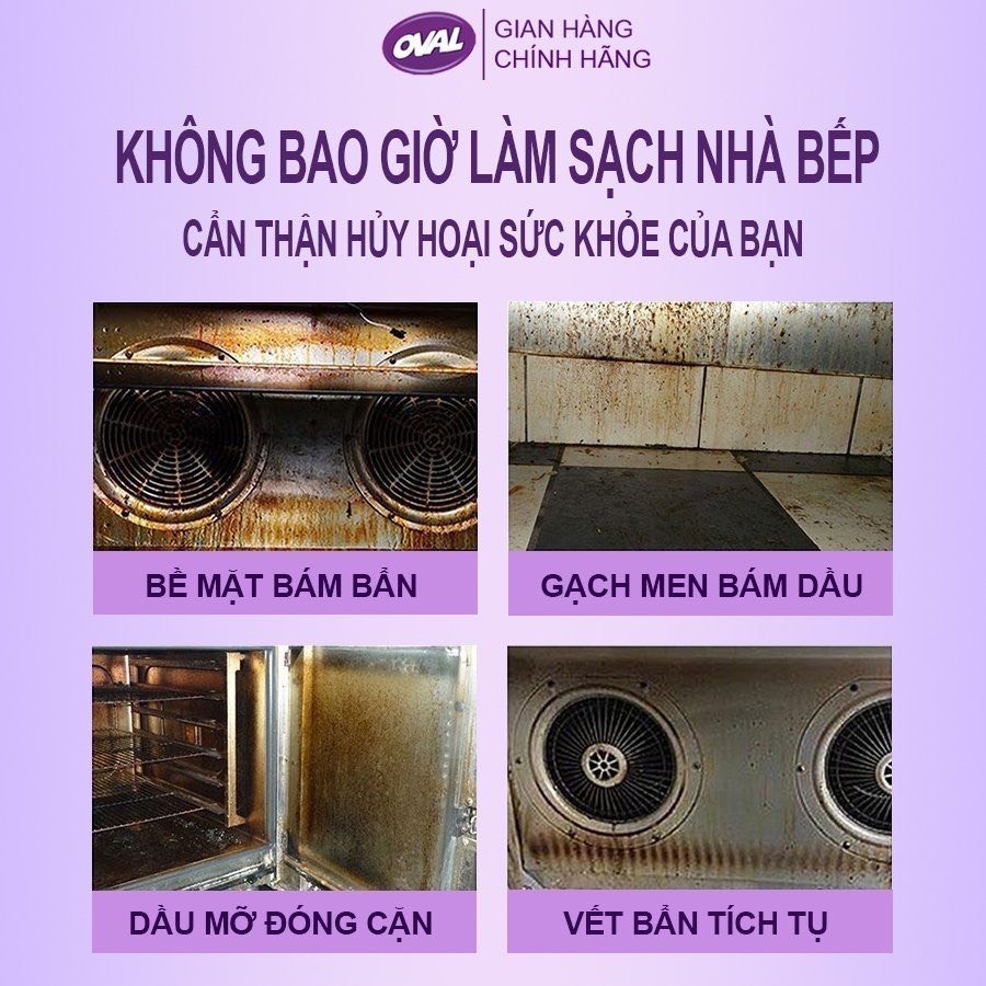 Combo Tẩy dầu mỡ và tẩy cặn canxi 500ml
