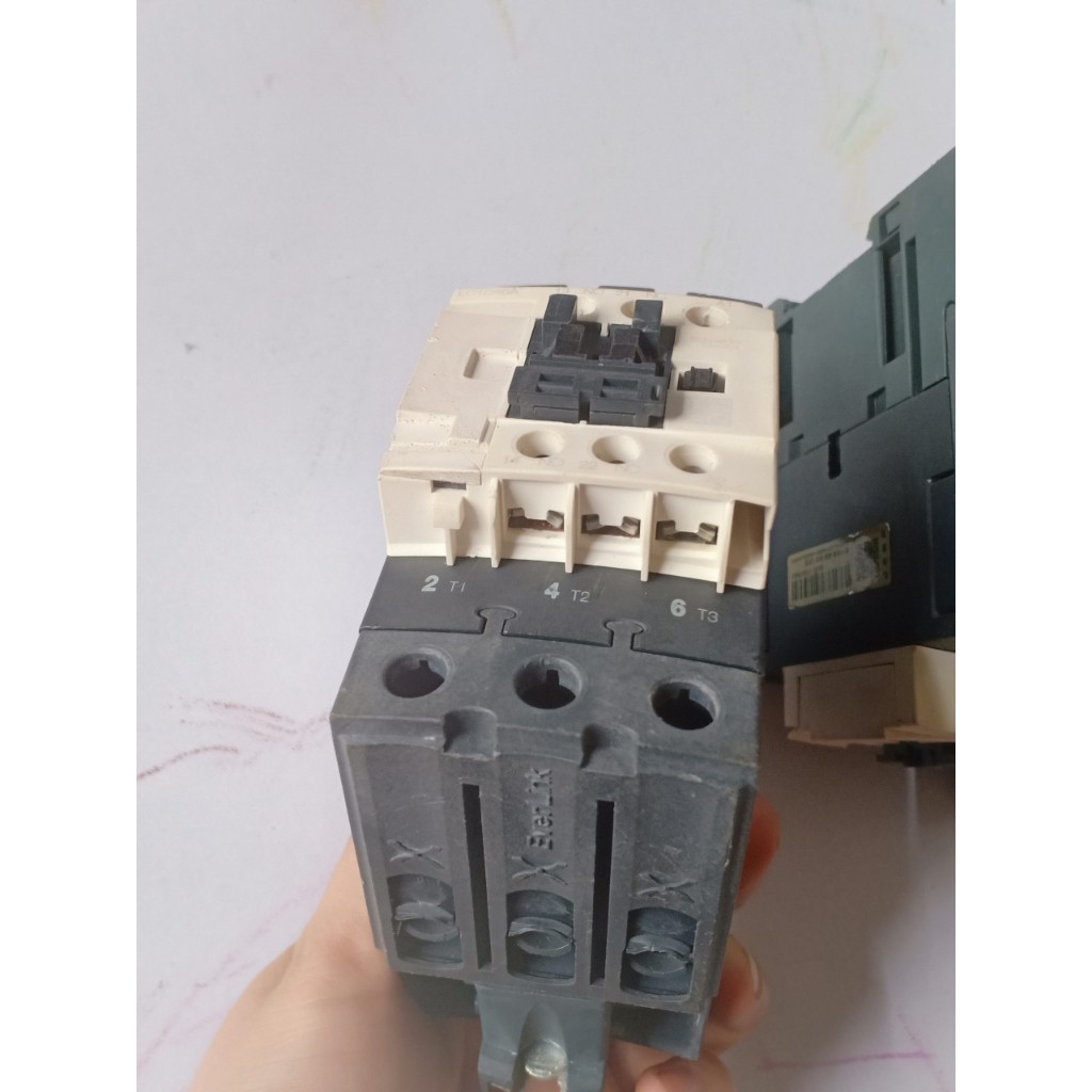 Contactor Schneider 3P 48V 40A LC1D40A ,khởi động từ LC1D65A | Shopee ...