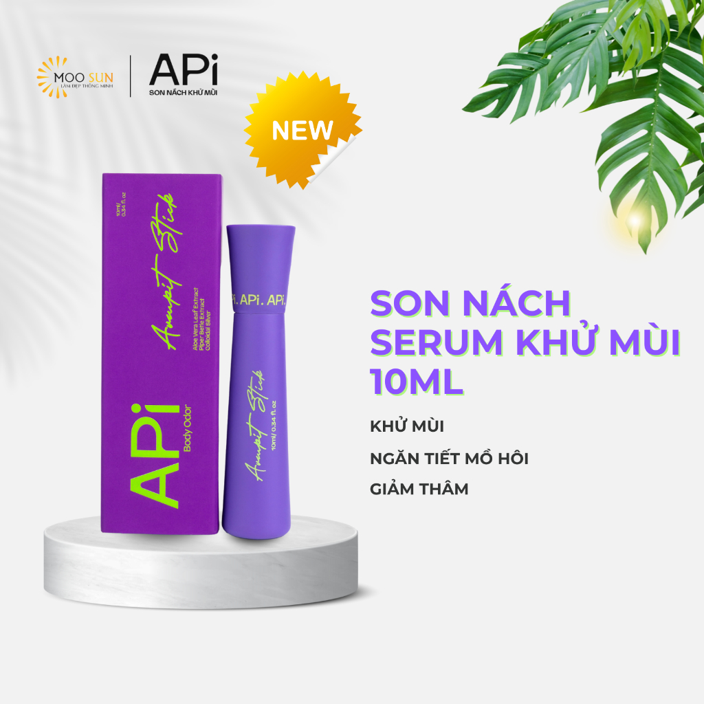 Ảnh Serum khử mùi hôi nách API Mee Natural, Thanh lăn làm trắng nách, ngăn tiết mồ hôi 6ml 2