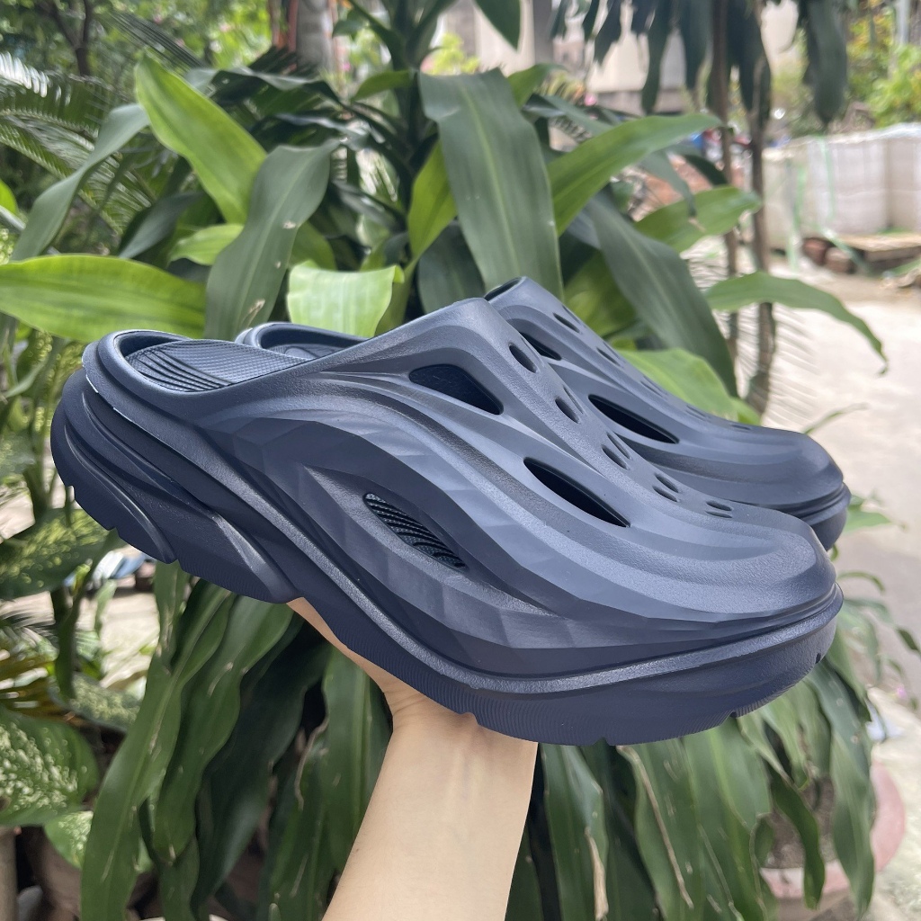 Dép nhựa nam HOKKA ORA RECOVERY MULE, sục nam cá tính, siêu êm, siêu bền, đi mưa thoải mái ! | BigBuy360 - bigbuy360.vn
