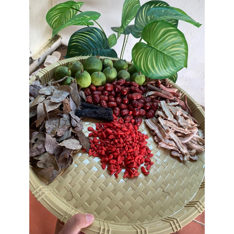 Set trâu cổ,ba kích tím,sâm cau,nhục thung dung,lá dâm dương hoắc ngâm tửu siêu tiết kiệm(Cam kết giao đúng mô tả)2kg