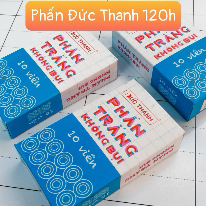 Phấn trắng Đức thanh hộp 10 viên