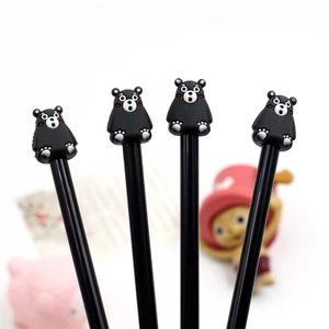 3 Bút Nước Mực Đen Gấu Đen Dễ Thương - Thỏ Hồng VPP