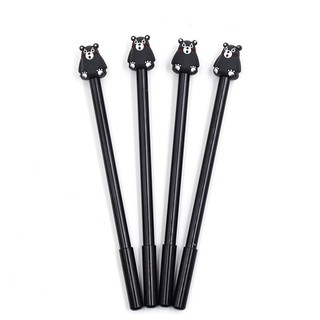 3 Bút Nước Mực Đen Gấu Đen Dễ Thương - Thỏ Hồng VPP
