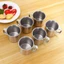 Combo 10 ca, cốc uống nước có quai, chất liệu inox, đường kính 7cm - tiện dụng, siêu bền