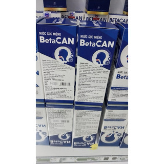 Nước súc miệng Betacan ngăn ngừa HPV 250ml chính hãng( che tên sp)