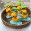 Kẹp Tóc Vịt Che Lá Handmade