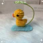 Kẹp Tóc Vịt Che Lá Handmade