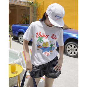 Áo thun nam nữ Vũng Tàu Việt Nam funny tee meme chiếc áo huyền thoại ta tb1178