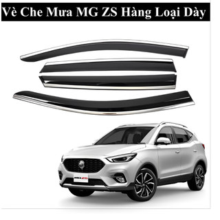 Vè Che Mưa MG ZS Có Viền Chỉ Mạ Inox Không Gỉ Hàng Loại Dày