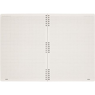 KLONG - Sổ Dash Caro (6x6)mm lò xo nhựa mềm A4 120 trang 100/76; MS: 559 ♥ vở học tập HSSV, quà tặng