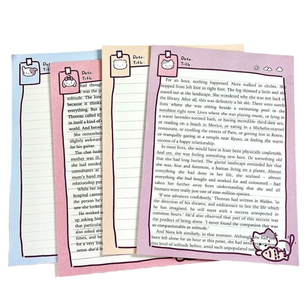 Set 30 tờ giấy note caro, giấy ghi chú caro B5 tiện lợi cho học sinh ...