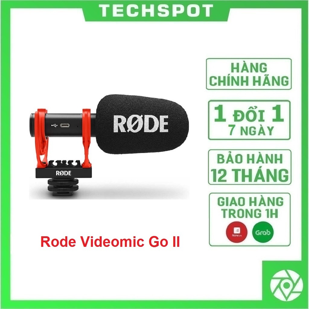 Microphone Rode VideoMic GO II | Hàng Chính Hãng | Bảo Hành 12 Tháng ...