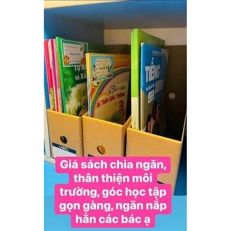 SET 10 HỘP CHIA PHÂN LOẠI SÁCH