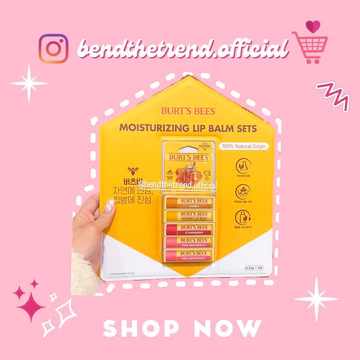 [AUTH-ĐỦ BILL] SON DƯỠNG BURT'S BEES MOISTURIZING LIP BALM TỪ HÀN QUỐC