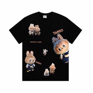 Áo Thun Nữ Labubu CHEPOL Unisex 100% Cotton Thoáng Mát, Thấm Hút, Cổ Tròn Form Oversize BASIC Có BIGSIZE - CPT410