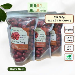 Combo Táo Đỏ Tân Cương (500g) + Kỷ Tử Ninh Hạ (200g) Bồi bổ sức khỏe, đẹp da, sáng mắt -->