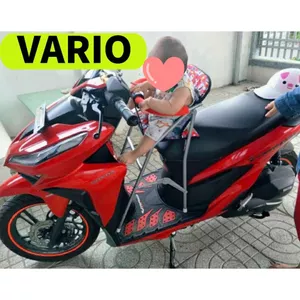 GHẾ GA XẾP SẮT SƠN TĨNH ĐIỆN XE VARIO AN TOÀN CHO BÉ