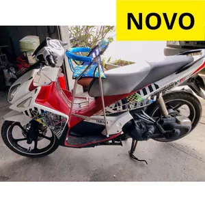 Ghế ngồi xe máy NOVO cho bé ,ghế ga xếp sắt sơn tĩnh điện gấp gọn , AN TOÀN CHO BÉ