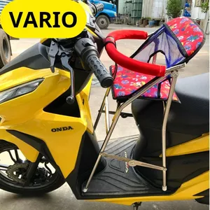 GHẾ GA XẾP INOX GẤP GỌN XE VARIO AN TOÀN CHO BÉ ( BAO GỒM 1 GHẾ + 1 DÂY ĐAI 100x4cm )