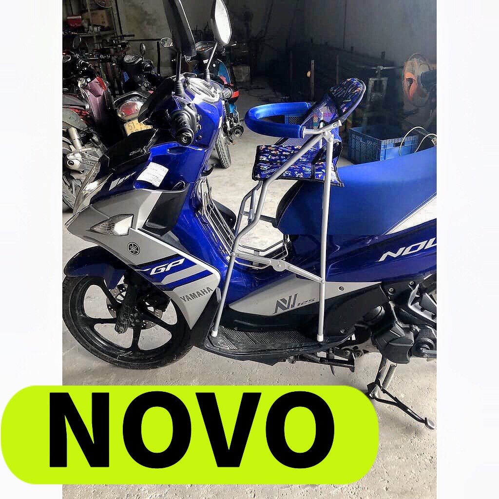 Ghế cho bé ngồi xe Novo 2,3,4,5,6,LX sắt sơn xám an toàn CHO BÉ