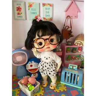 Set áo quần chấm bi size dian mập,cừu bé(size khác vui lòng ib shop)