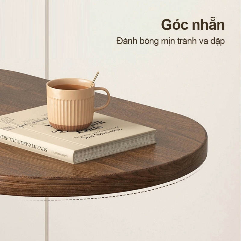 ALOVE Bàn Sofa Bên Bàn Bắc  Gỗ  Âu Bàn Góc Kim Loại Đầu Giường Nội Thất Phòng Khách | BigBuy360 - bigbuy360.vn