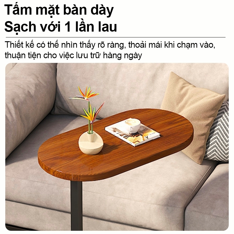ALOVE Bàn Sofa Bên Bàn Bắc  Gỗ  Âu Bàn Góc Kim Loại Đầu Giường Nội Thất Phòng Khách | BigBuy360 - bigbuy360.vn