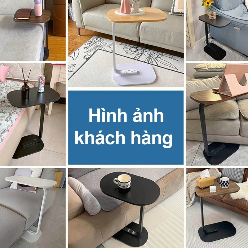 ALOVE Bàn Sofa Bên Bàn Bắc  Gỗ  Âu Bàn Góc Kim Loại Đầu Giường Nội Thất Phòng Khách | BigBuy360 - bigbuy360.vn