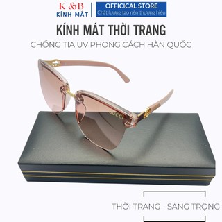 GIẢM 49% - Kính mát Nữ mắt vuông chống UV400 nhựa cao cấp thời trang sang trọng Mới Nhất 2024 - T10