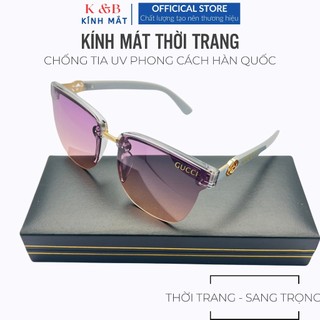 GIẢM 49% - Kính mát Nữ mắt vuông chống UV400 nhựa cao cấp thời trang sang trọng Mới Nhất 2024 - T10