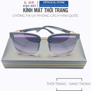 GIẢM 49% - Kính mát Nữ mắt vuông chống UV400 nhựa cao cấp thời trang sang trọng Mới Nhất 2024 - T10