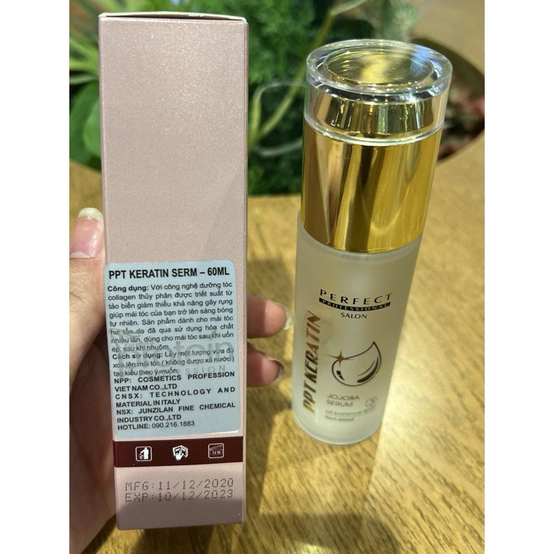 Tinh Dầu Dưỡng Tóc Others PPT Keratin bóng mượt, giảm xơ rối CTY Galanzer 60ml