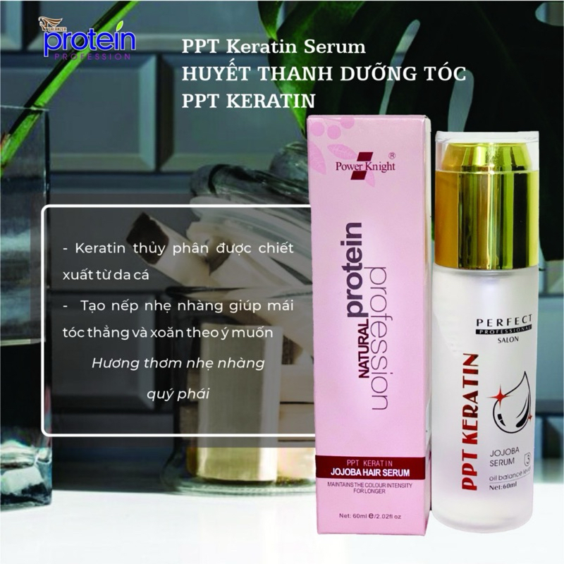 Tinh Dầu Dưỡng Tóc Others PPT Keratin bóng mượt, giảm xơ rối CTY Galanzer 60ml