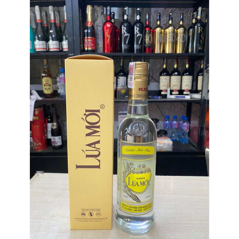 Ruouu Lúa Mới Hà Nội 45% 500ml-Chai Nhỏ | Shopee Việt Nam
