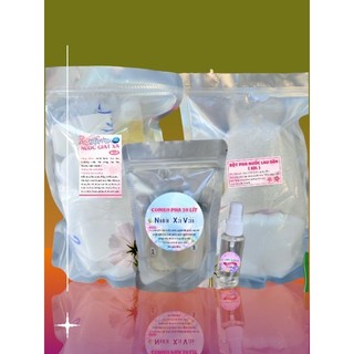 Combo pha giặt 10l + xả vải 10l ( 120g hương) + lau sàn 10l + xịt thơm 50ml
