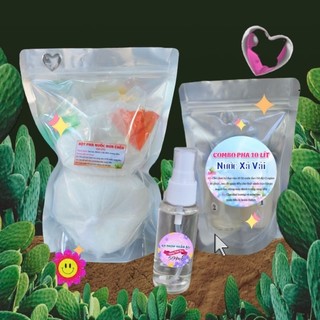 Combo rửa chén 10l + xả vải 10l (160g) + xịt thơm 50ml